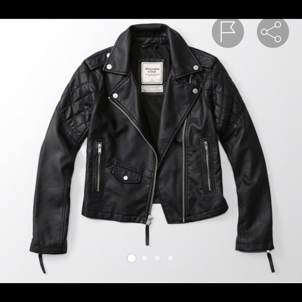 Abercrombie & Fitch Leather Jacket